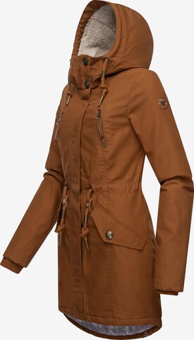 Ragwear Winterparka 'Elsie' in Braun