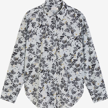 Marc O'Polo Bluse in Blau: Vorderseite