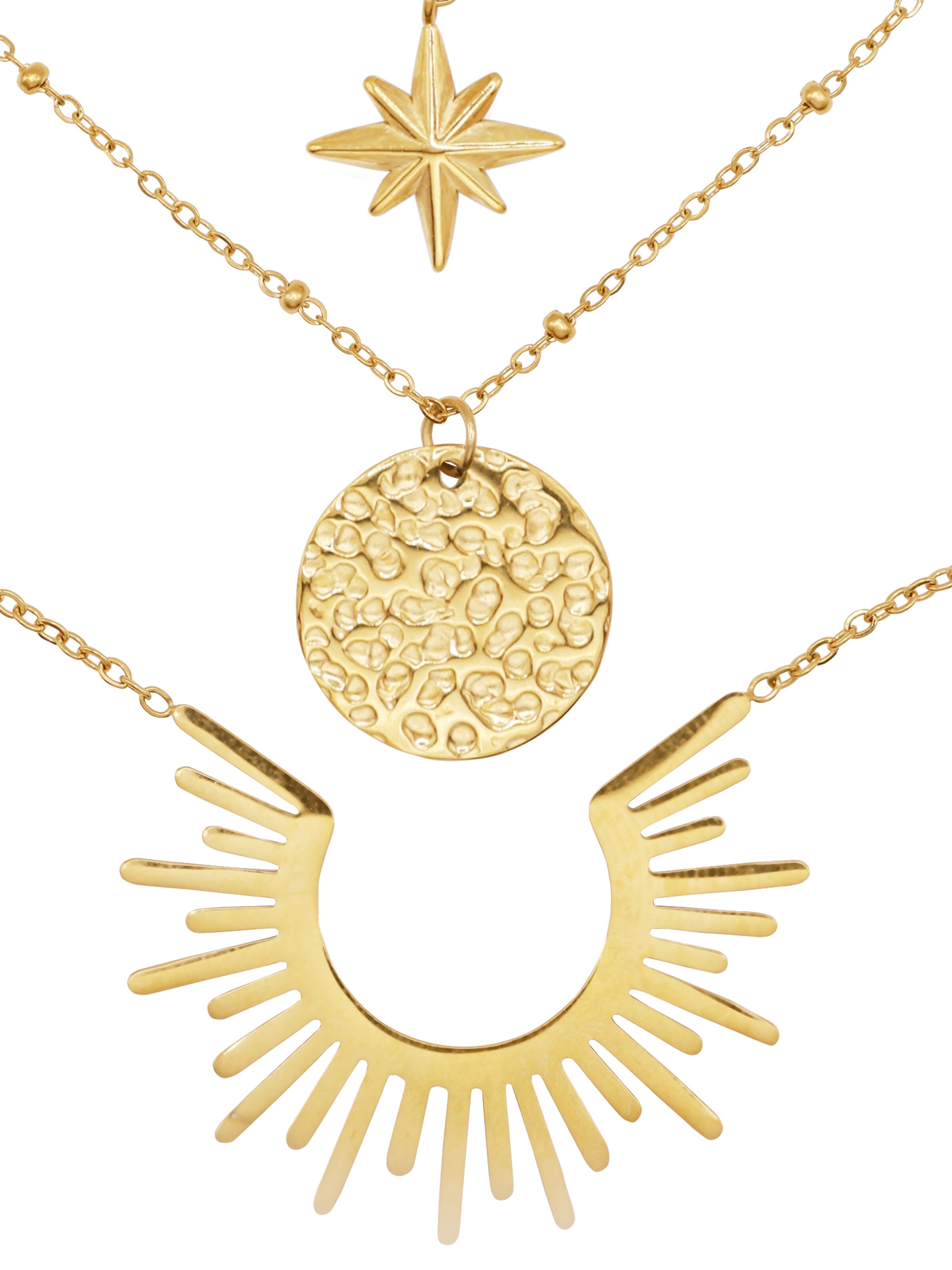 Heideman Necklace 'Drusa' in Gold