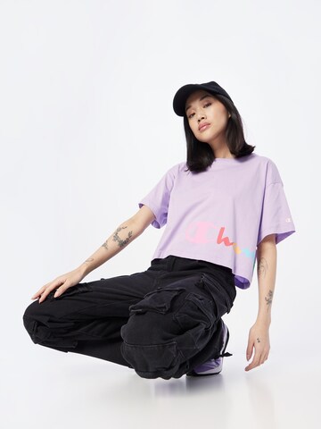 Champion Authentic Athletic Apparel Shirt in Lila