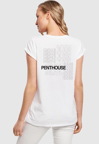T-shirt 'Penthouse' Merchcode en blanc : devant