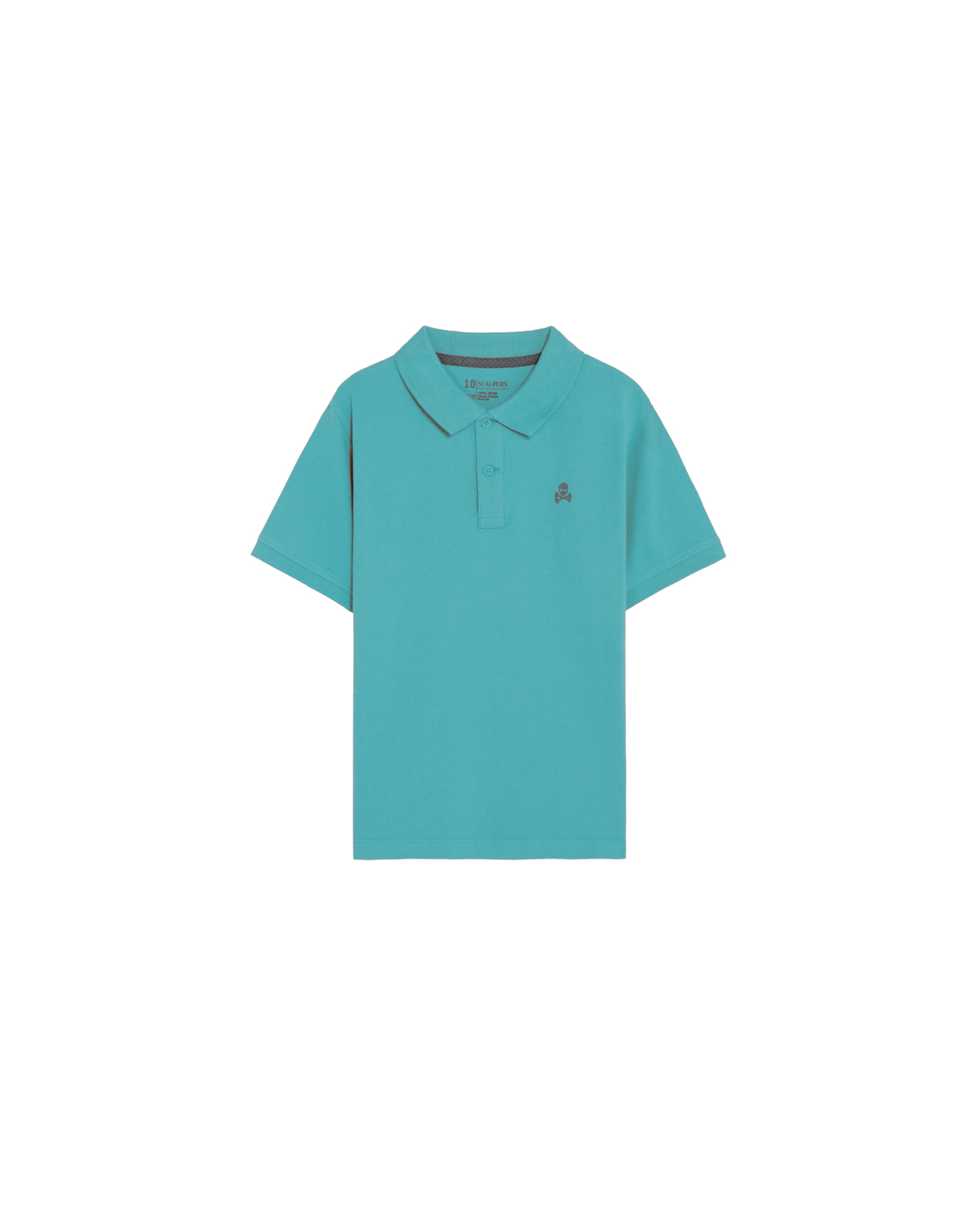 Scalpers Poloshirt in smaragd, Produktansicht