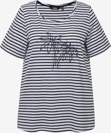 Ulla Popken Shirt in Black: front