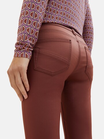 TOM TAILOR Skinny Jeans 'Alexa' in Brown