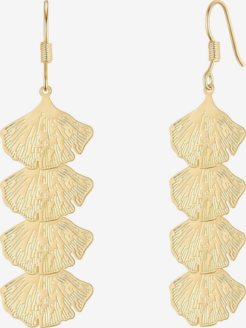 Yokoamii Ohrringe in Gold: Vorderseite