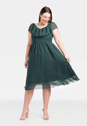 Karko Cocktail Dress ' MILANO ' in Green