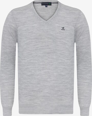 Sir Raymond Tailor Sweater 'Erky' in Grey: front