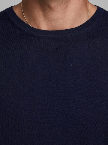 JACK & JONES Regular Fit Pullover 'Mark' in Blau