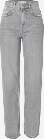 Gina Tricot Wide leg Jeans i grå: framsida
