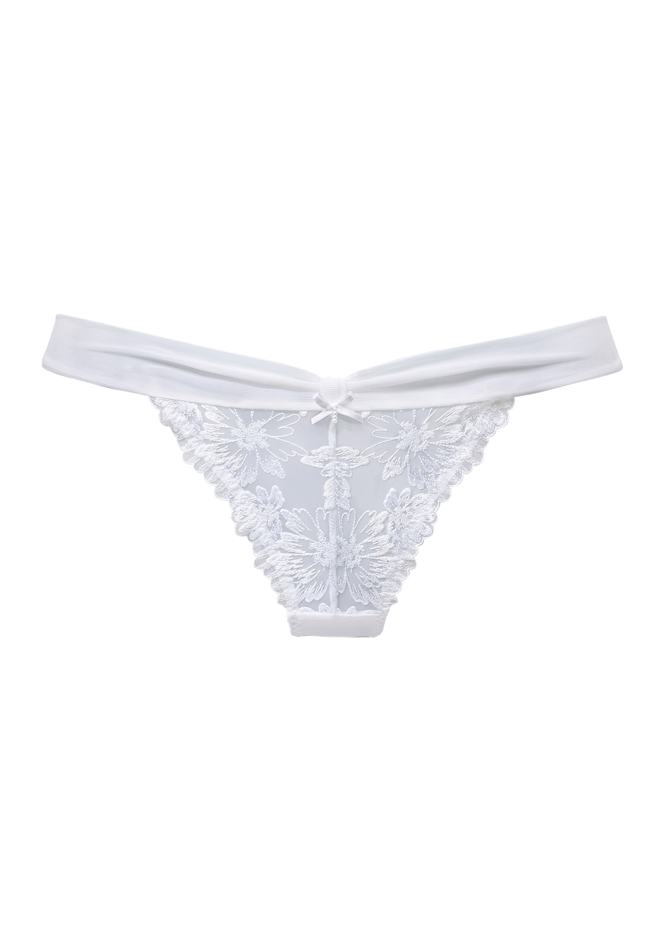 NUANCE - Tanga en blanco: frente