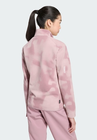 ADIDAS TERREX - Chaqueta polar funcional en lila