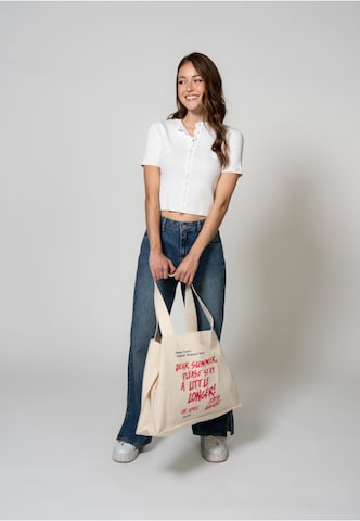 OH APRIL Shoulder bag ' ' in White: front