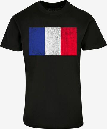 Shirt France in distressed\' \'Frankreich Flagge YOU ABOUT Grau | F4NT4STIC