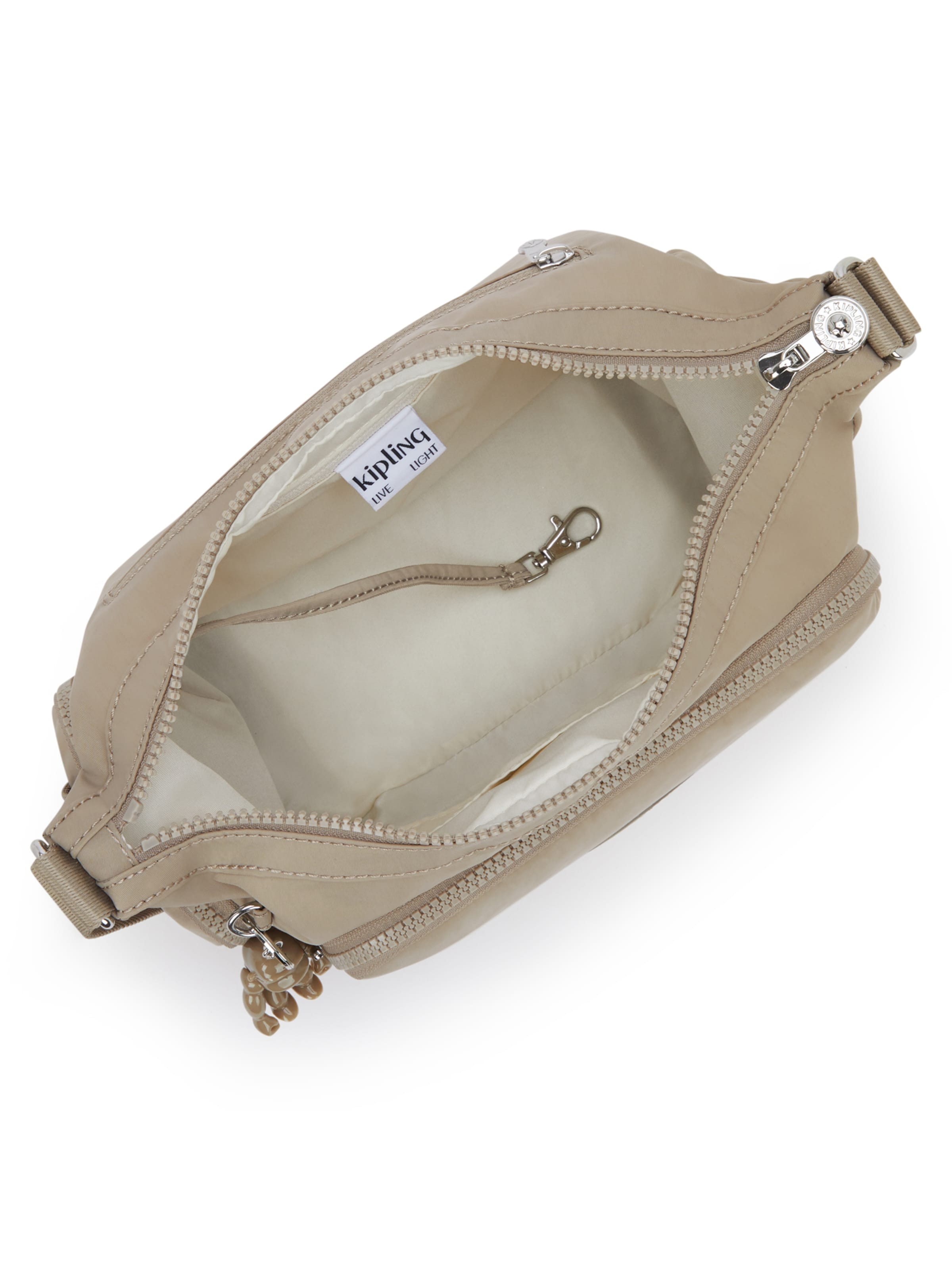 KIPLING - Bolso de hombro 'Gabb S' en beige