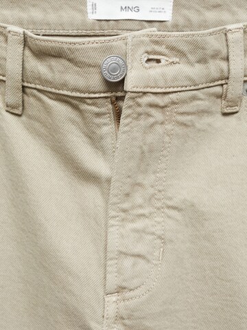 MANGO MAN Tapered Jeans 'Ben' in Beige