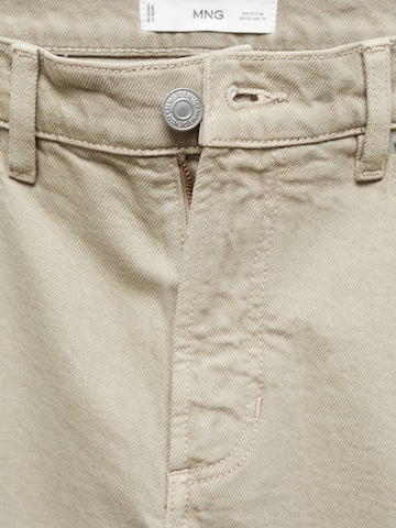 MANGO MAN Tapered Jeans 'Ben' i beige