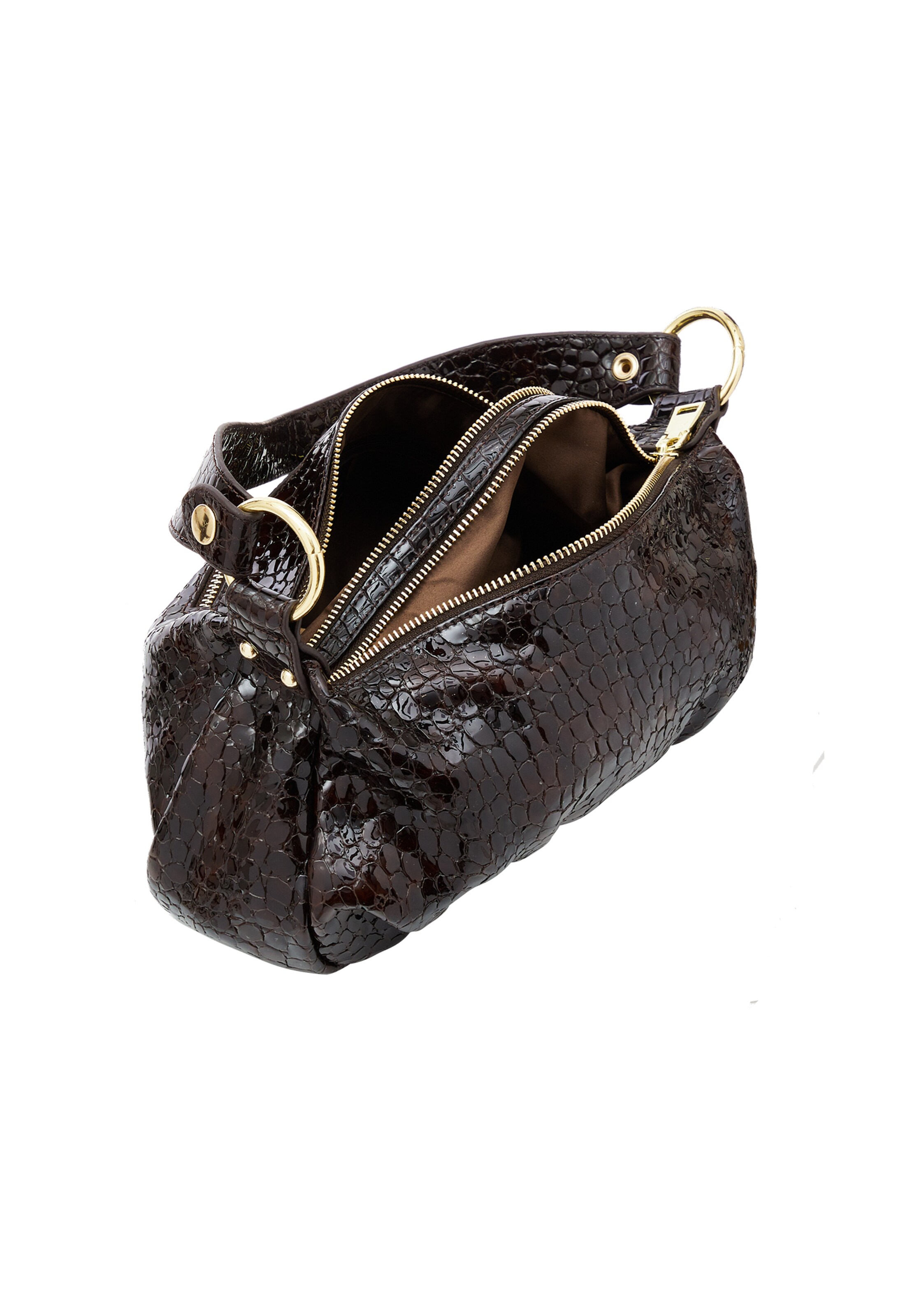 faina Schultertasche in Braun