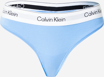 Calvin Klein Underwear String in Blau: Vorderseite