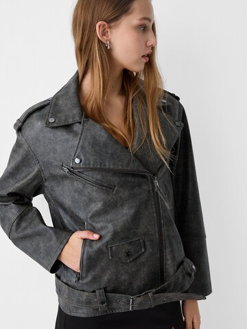 Bershka Between-Season Jacket in Grey