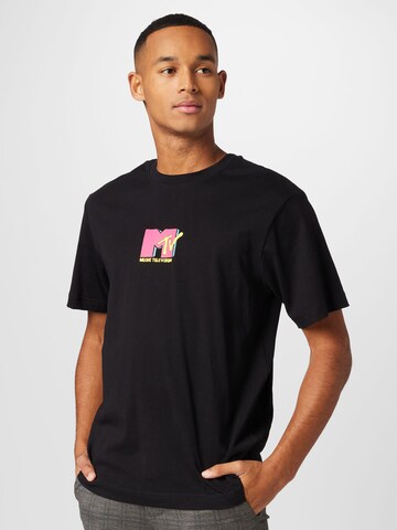 Only & Sons T-Shirt 'MTV' in Schwarz: predná strana