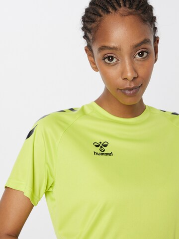 T-shirt fonctionnel 'Core XK' Hummel en jaune