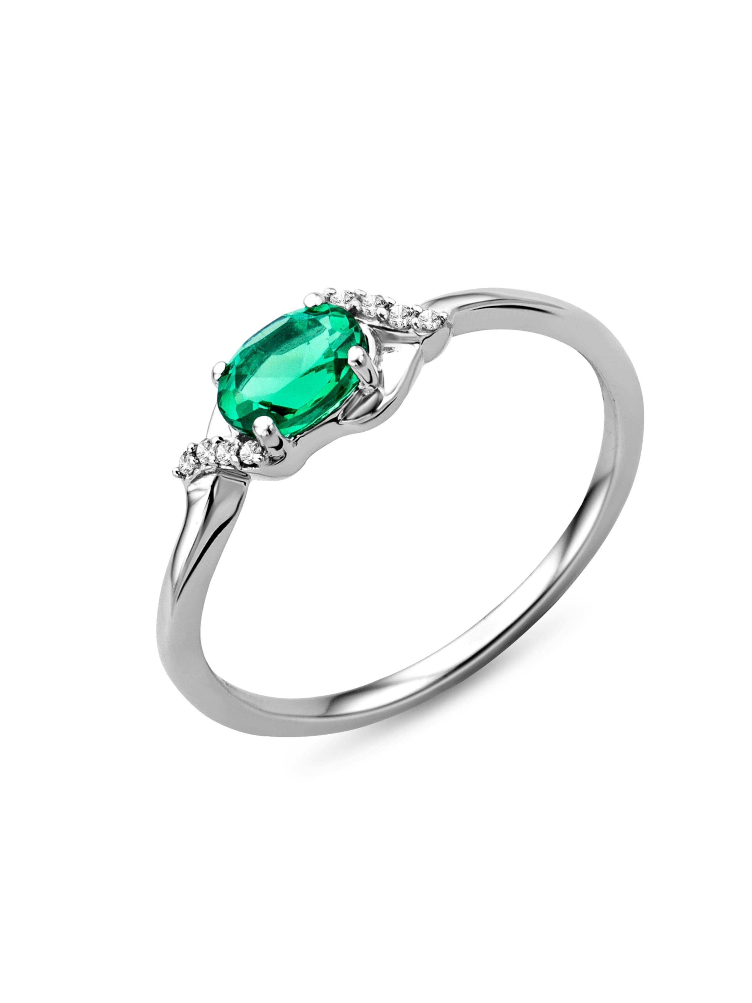 DIAMANT LETERNEL Ring in Silver: front