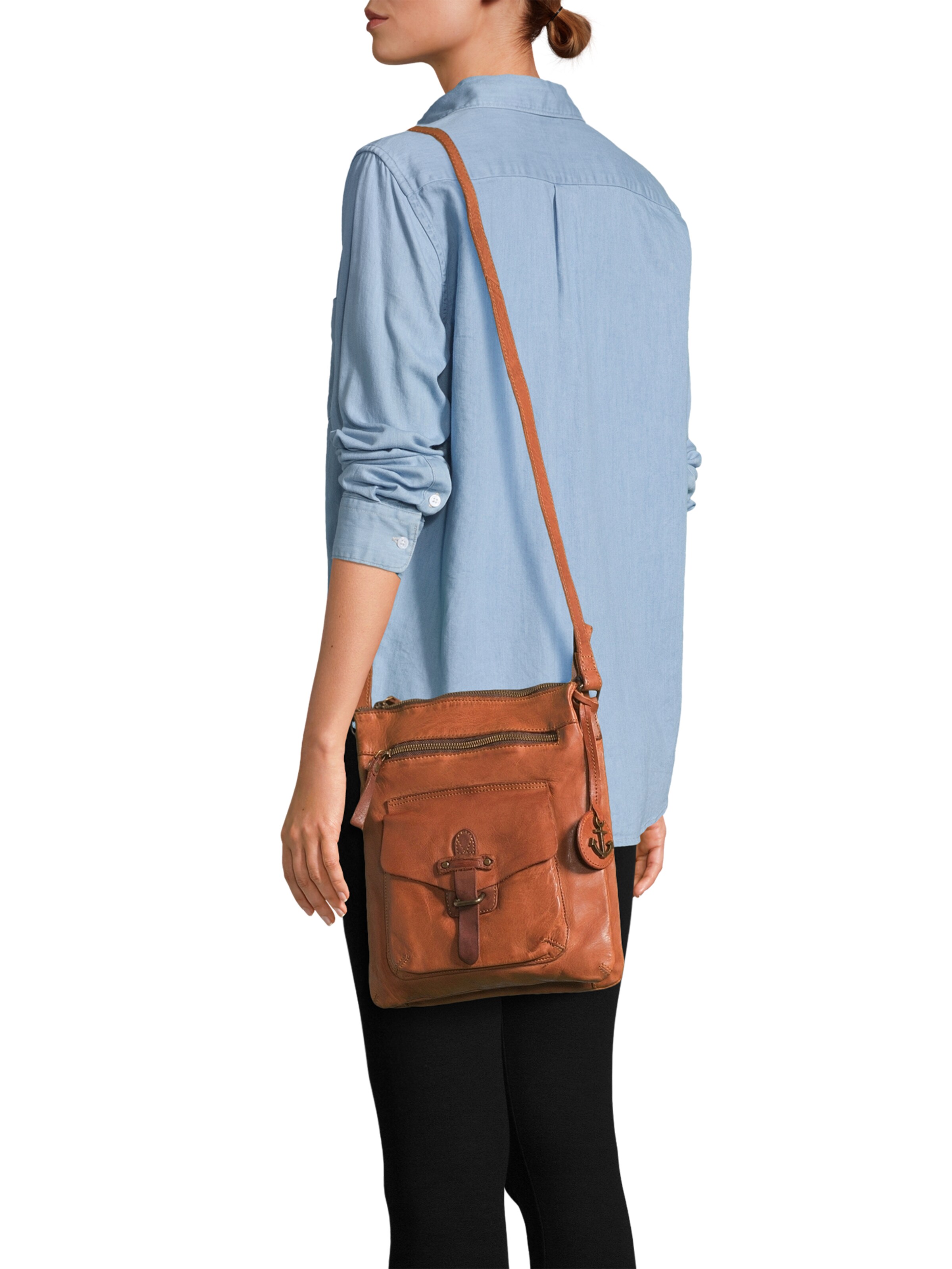 Harbour 2nd Сумка через плечо 'Up-Casey' в Коричневый: спереди