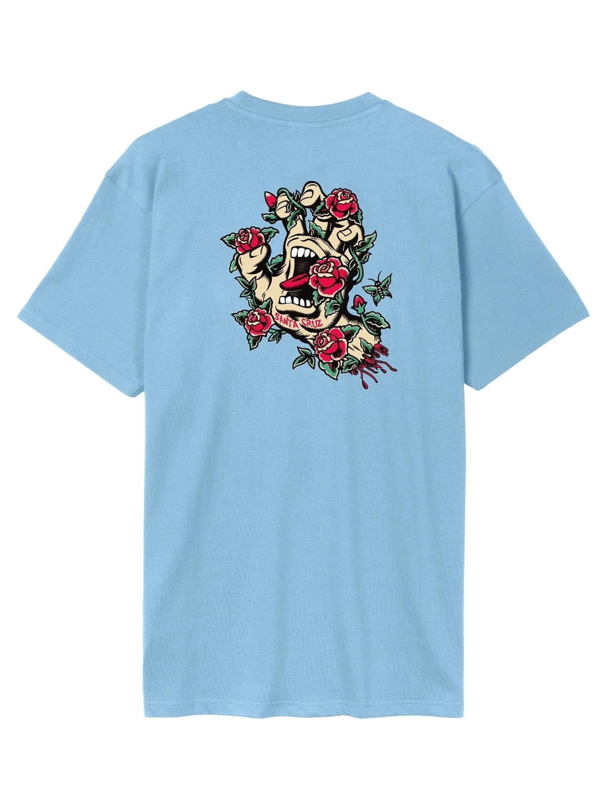 Santa CruzMajica 'Camiseta santa cruz azul screaming rose flash tee' - plava boja