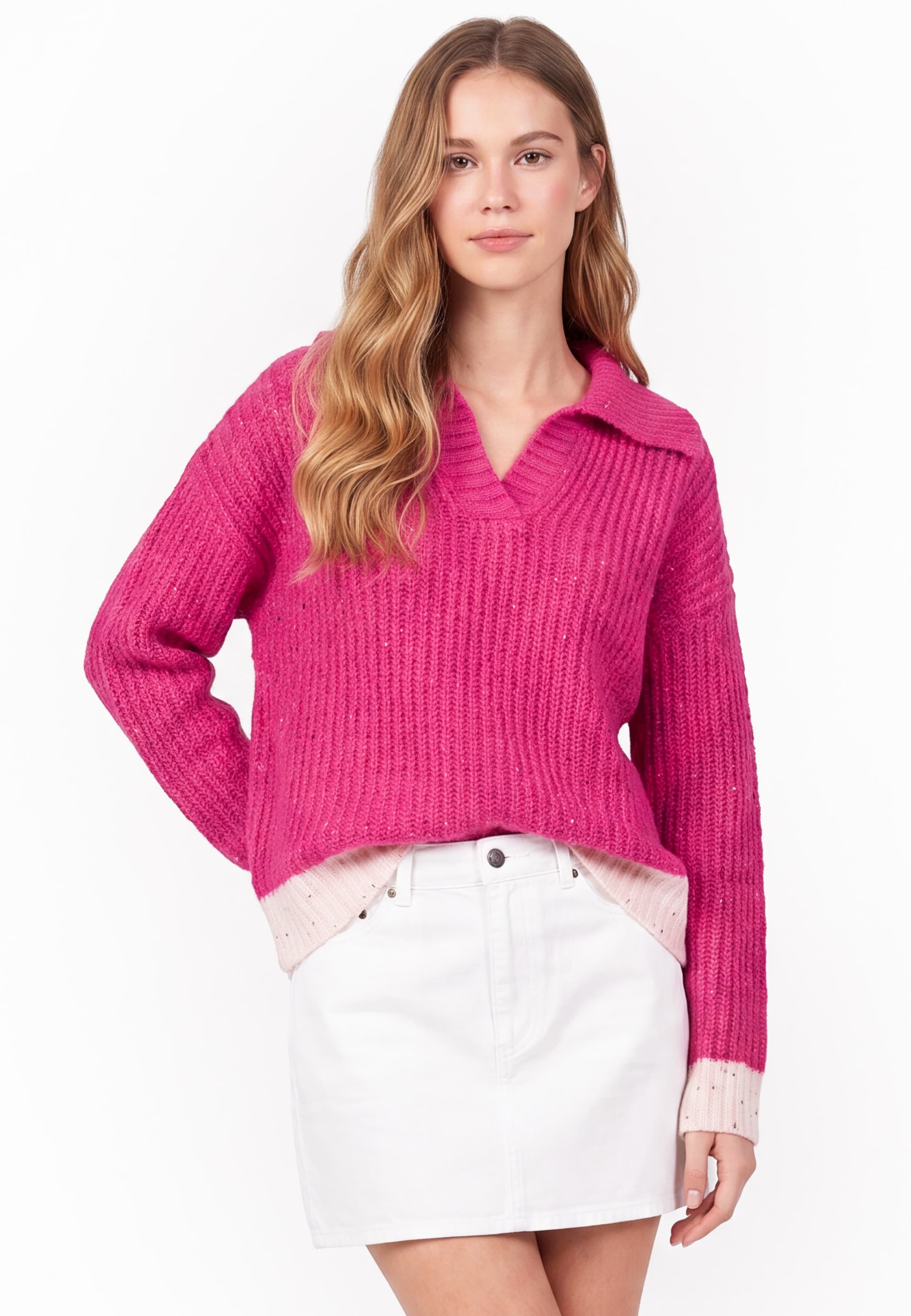 MYMO - Jersey en rosa: frente