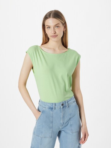 ESPRIT - Camiseta en verde: frente