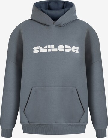 Smilodox Sweatshirt ' Lucio ' in Grey: front