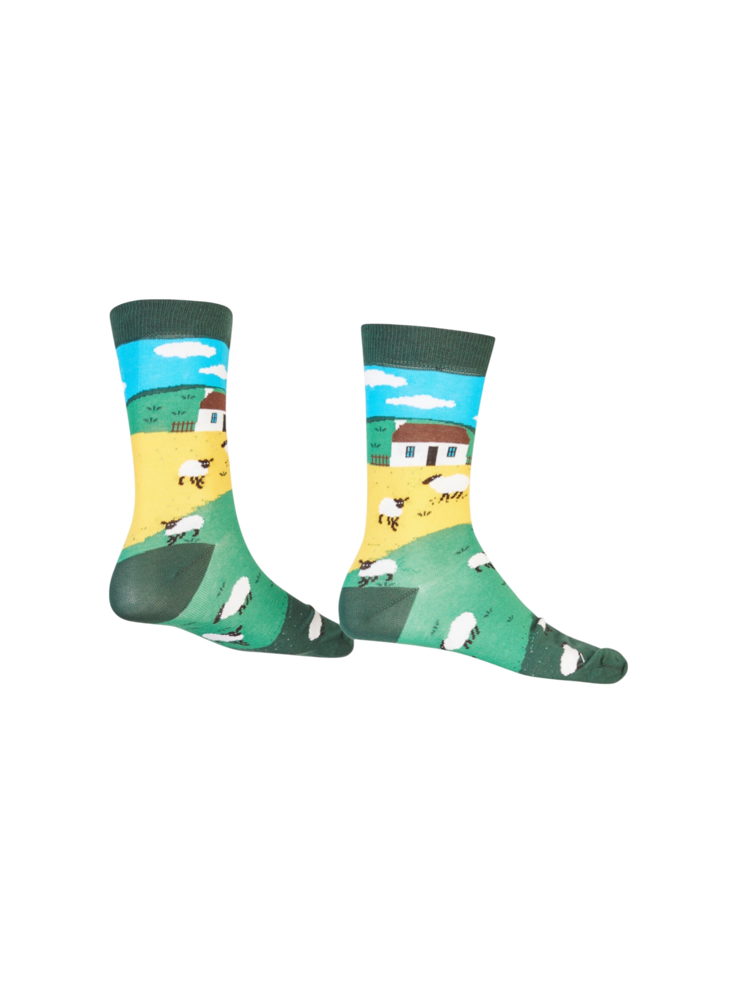 AbgeStrumpft Socks 'Schaf' in Green