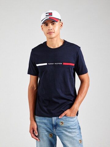 TOMMY HILFIGER T-Shirt in Blau: Vorderseite