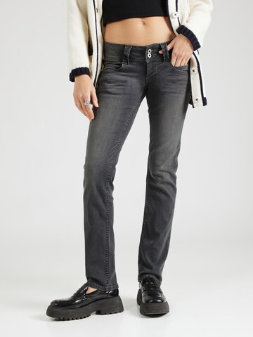 Coupe slim Jean Pepe Jeans en noir : devant