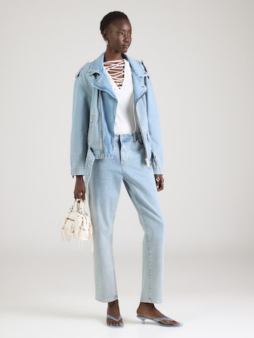 Moschino JeansPrijelazna jakna - plava boja