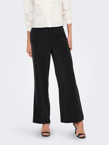 JDY Wide leg Pants 'Laila' in Black: front