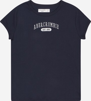 Abercrombie & Fitch T-Shirt 'ESSENTIALS' in Blau: predná strana