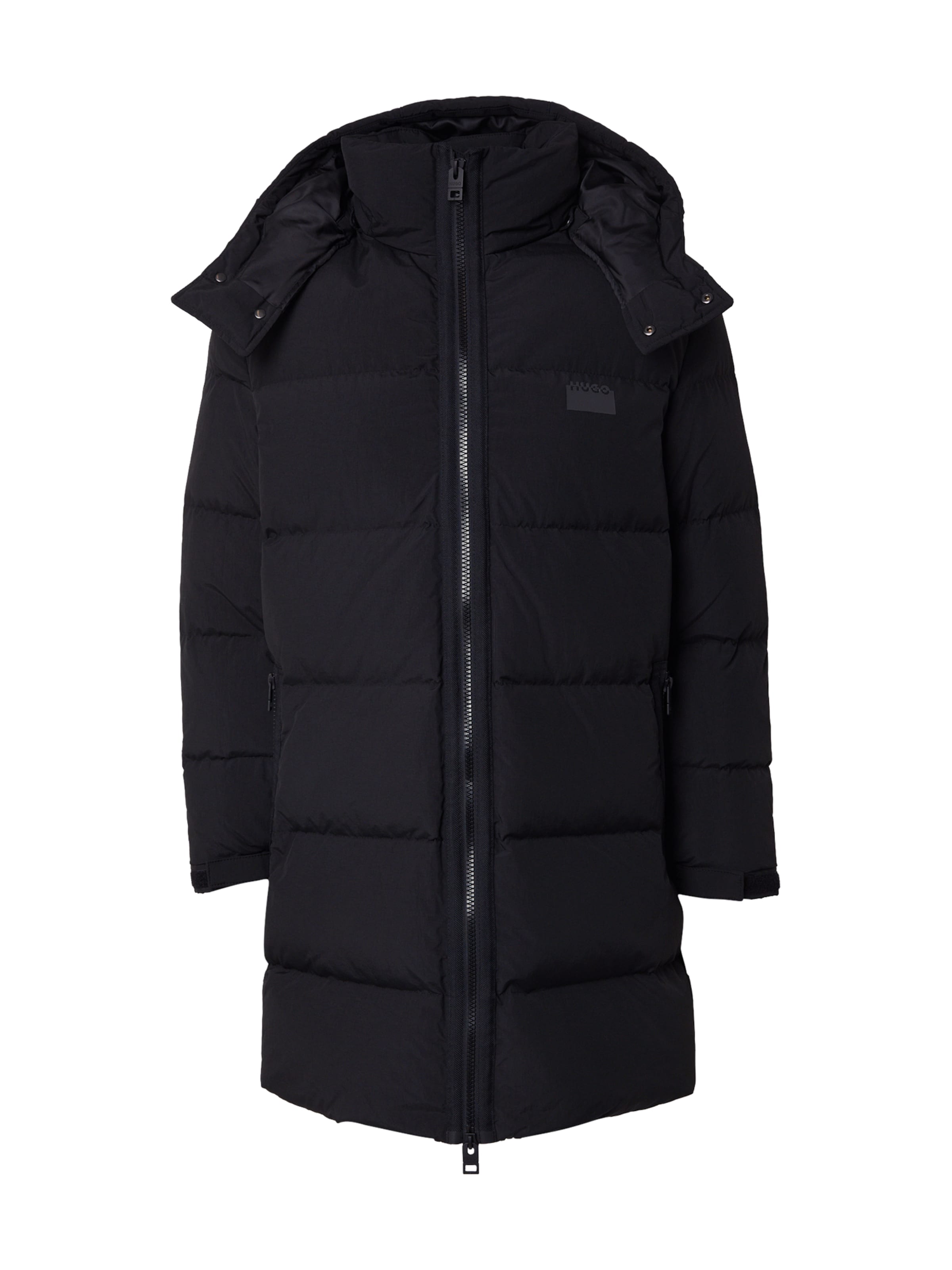 HUGO Зимняя куртка 'Magnuso2541' в Черный: спереди