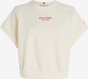 TOMMY HILFIGER Sweatshirt in Beige: front