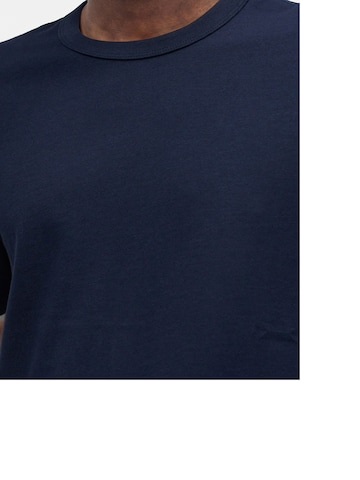 Abercrombie & Fitch T-shirt 'ESSENTIAL' i blå