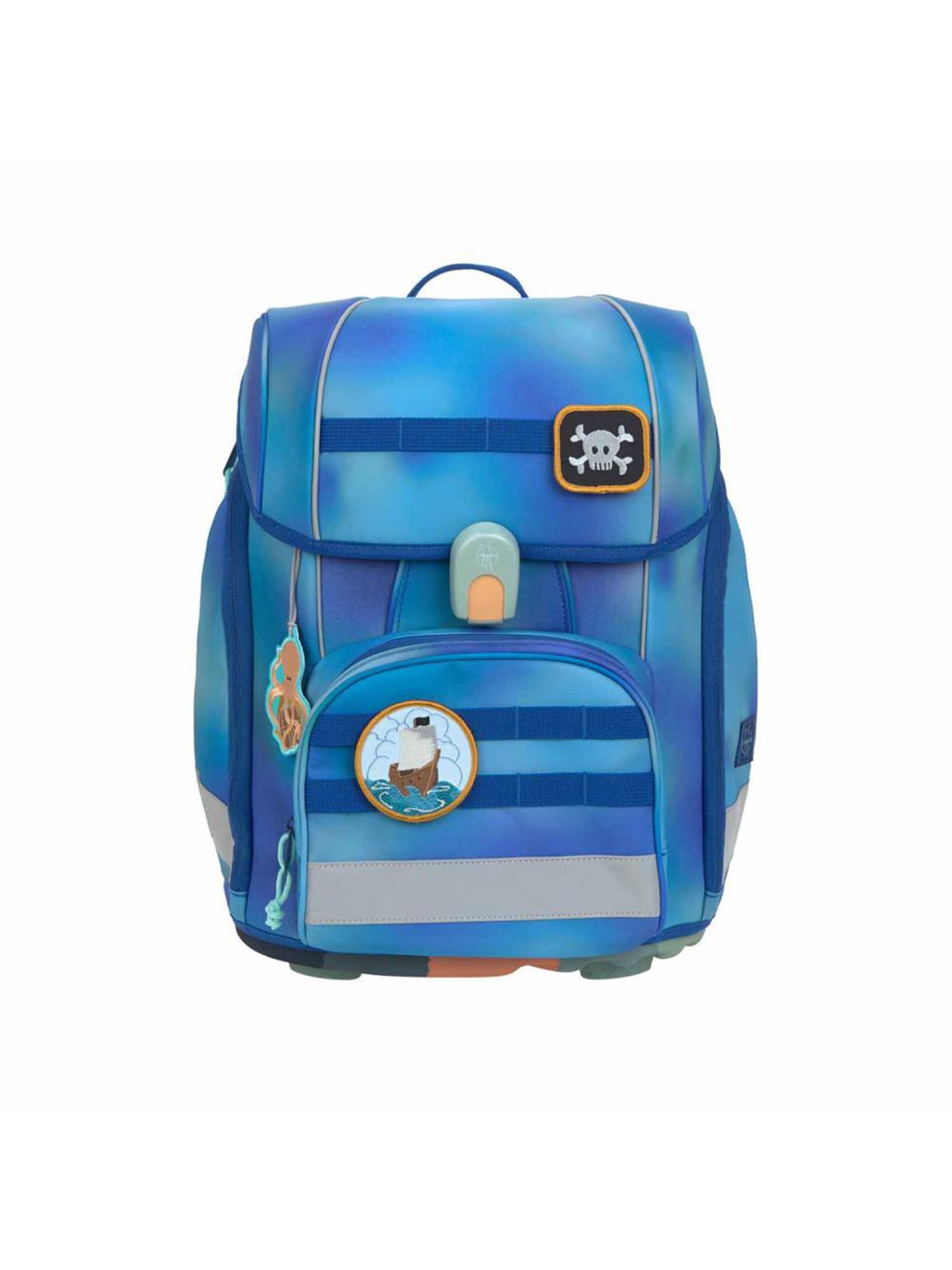 LÄSSIG Backpack 'Boxy Unique' in Blue