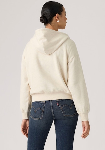 LEVI'S ® Zip-Up Hoodie 'Everyday' in Beige