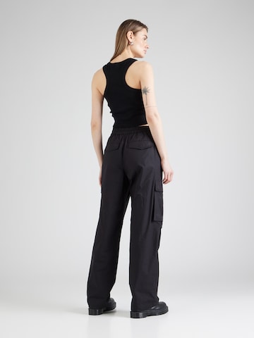 KARL LAGERFELD JEANS Свободный крой Брюки-карго в Черный