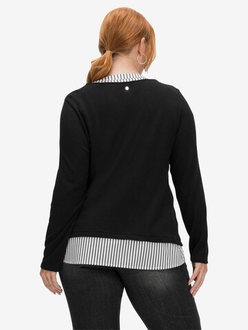 SHEEGO Pullover in Schwarz