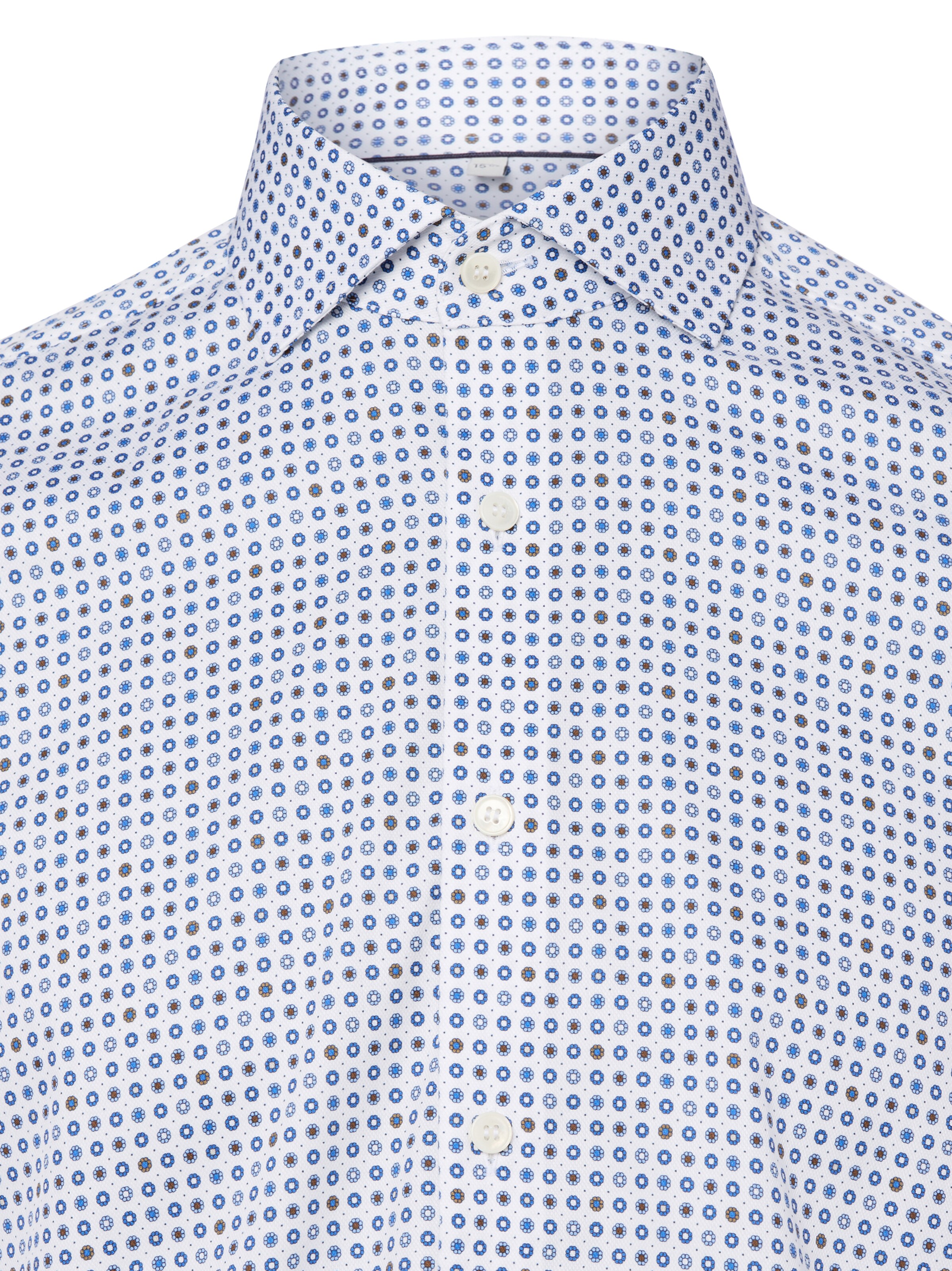 Slim fit Camicia business di OLYMP in bianco