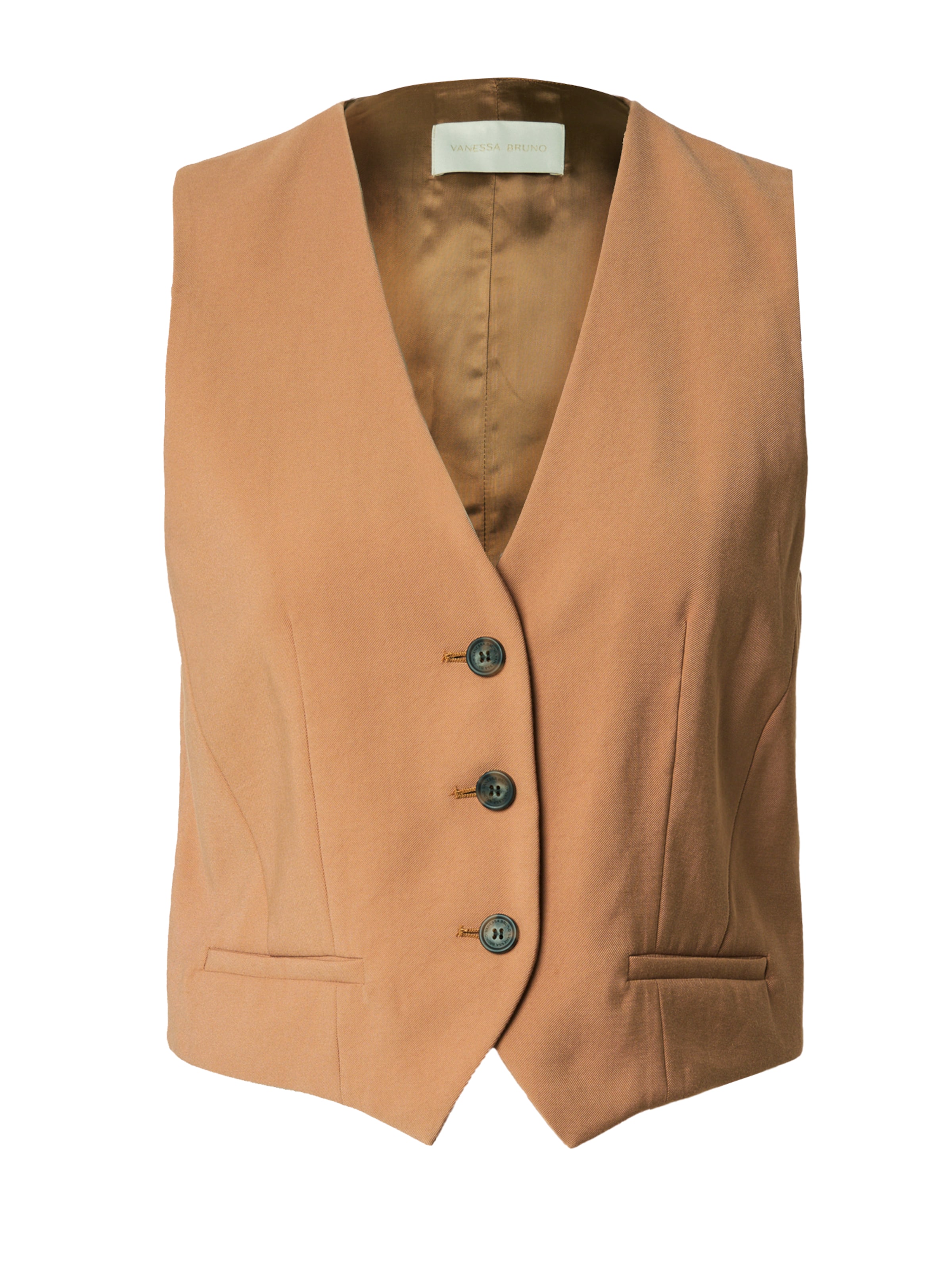 Vanessa Bruno Öltönymellény 'BENSON' - barna: elől