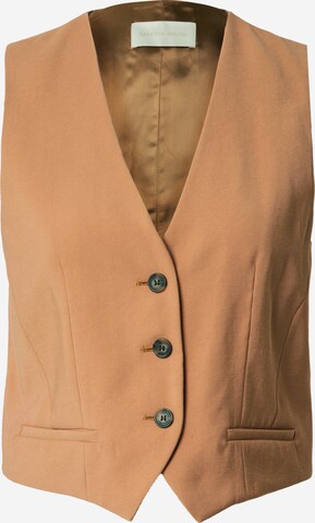 Vanessa Bruno Suit Vest 'BENSON' in Brown: front