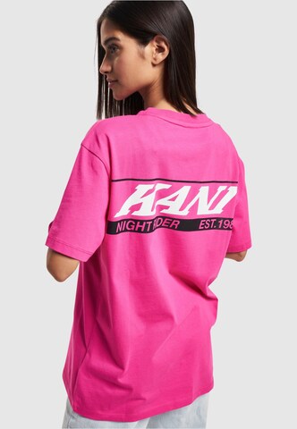 Karl Kani Koszulka 'Nightrider' w kolorze różowy