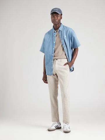 regular Pantaloni chino 'JREBOLIVER' di JJ Rebel in beige
