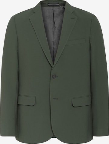 Coupe regular Veste de costume Matinique en vert : devant